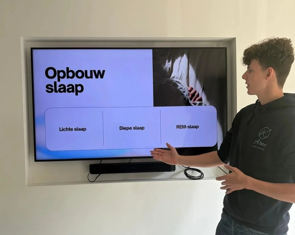 Slaapcoach Arne geeft uitleg over slaapfasen in het gratis e-book voor shiftwerkers