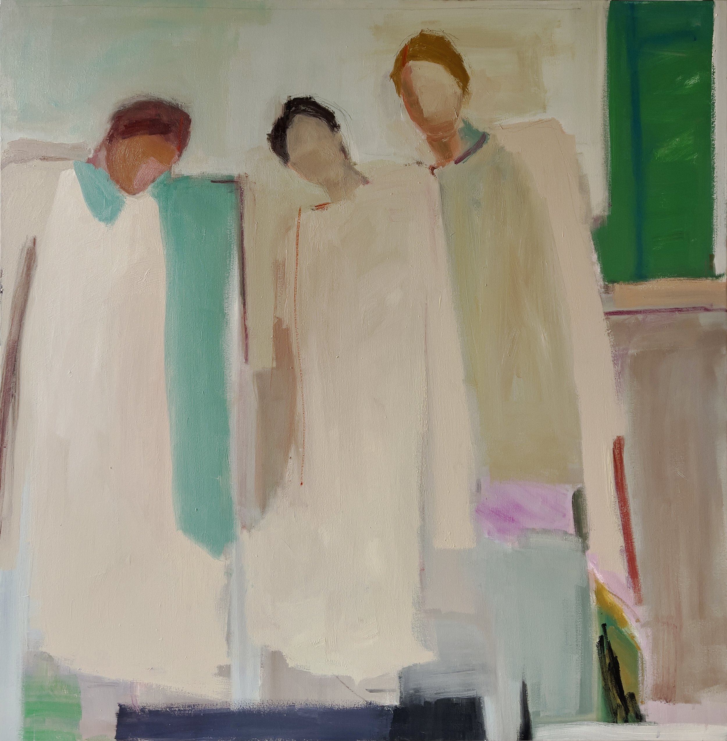 Distancing - 130 x 120 cm ( @ Cricket Fine art gallery ) (Copy)