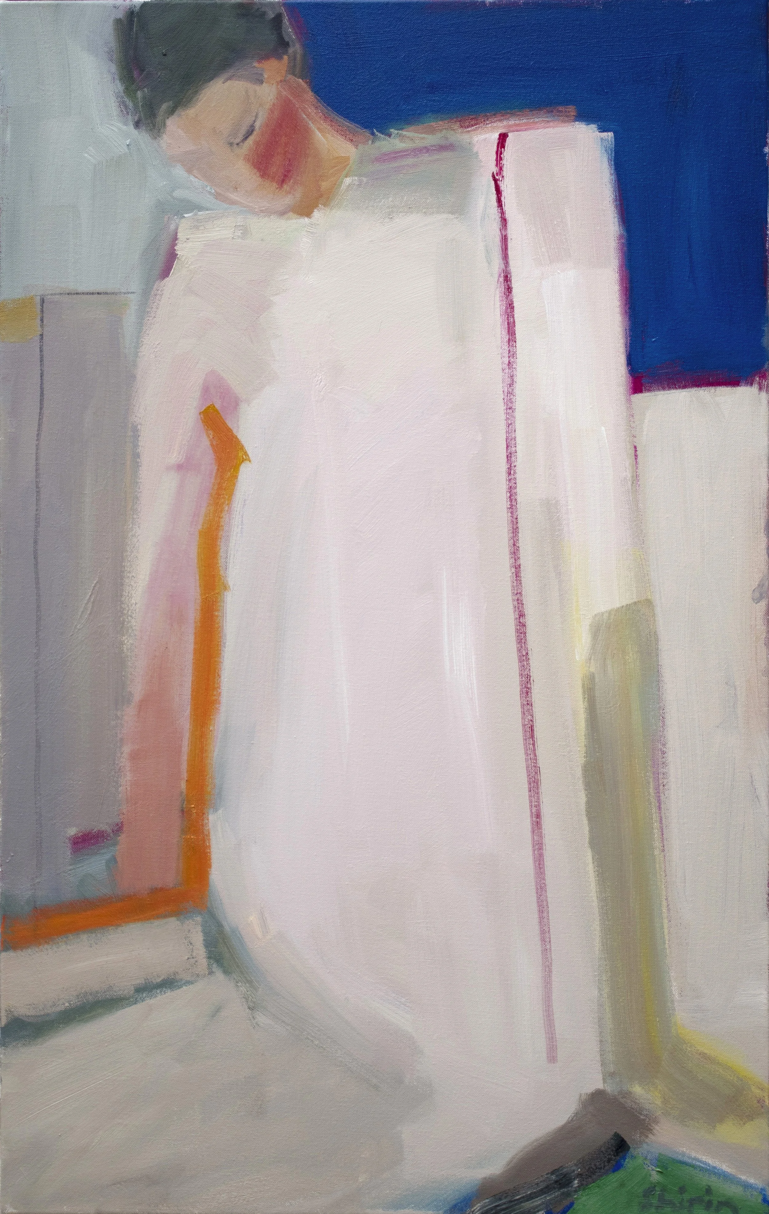 Closer in Blue - 100 × 60 cm ( @ Fairfax Gallery ) (Copy)