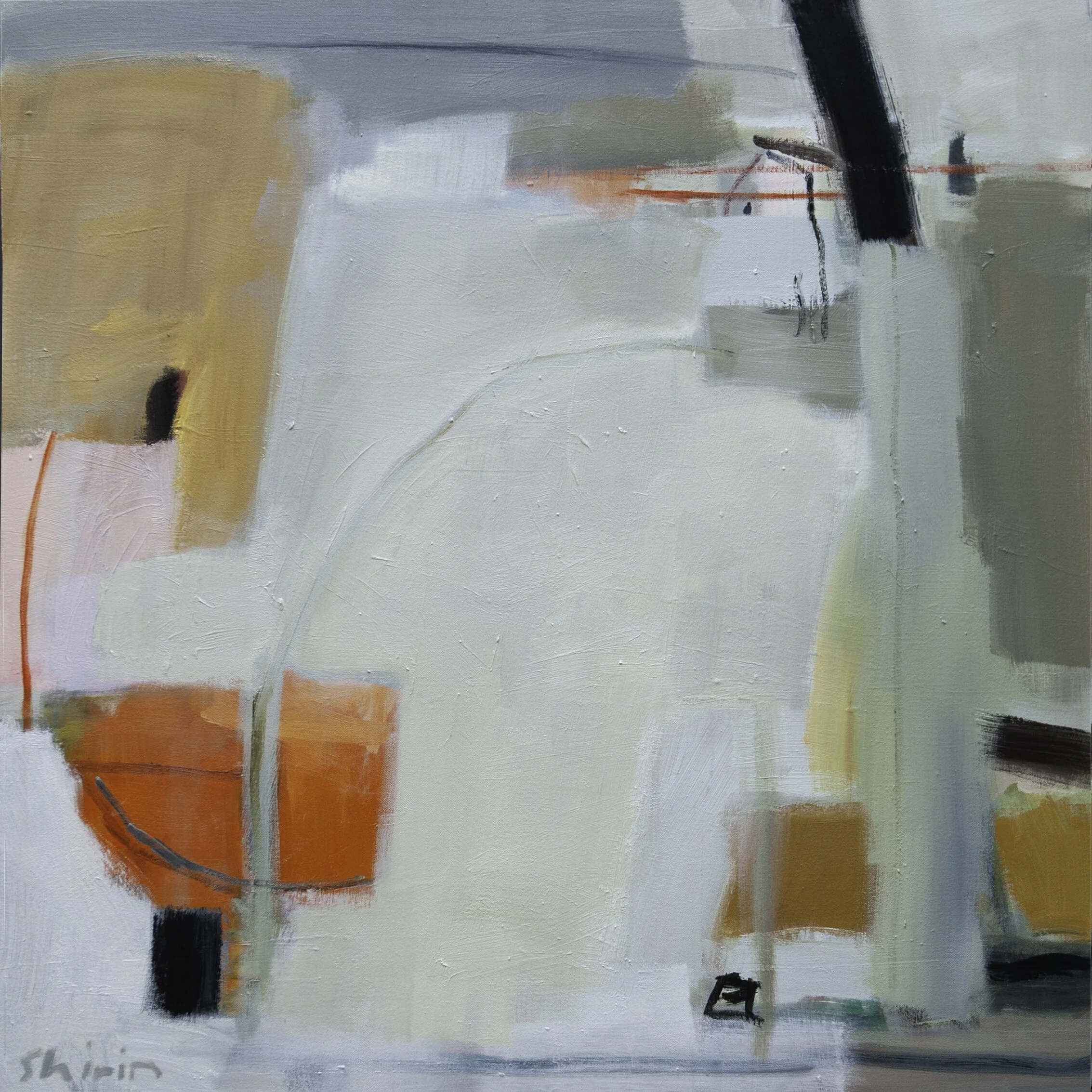 First Day 100 x 100 cm