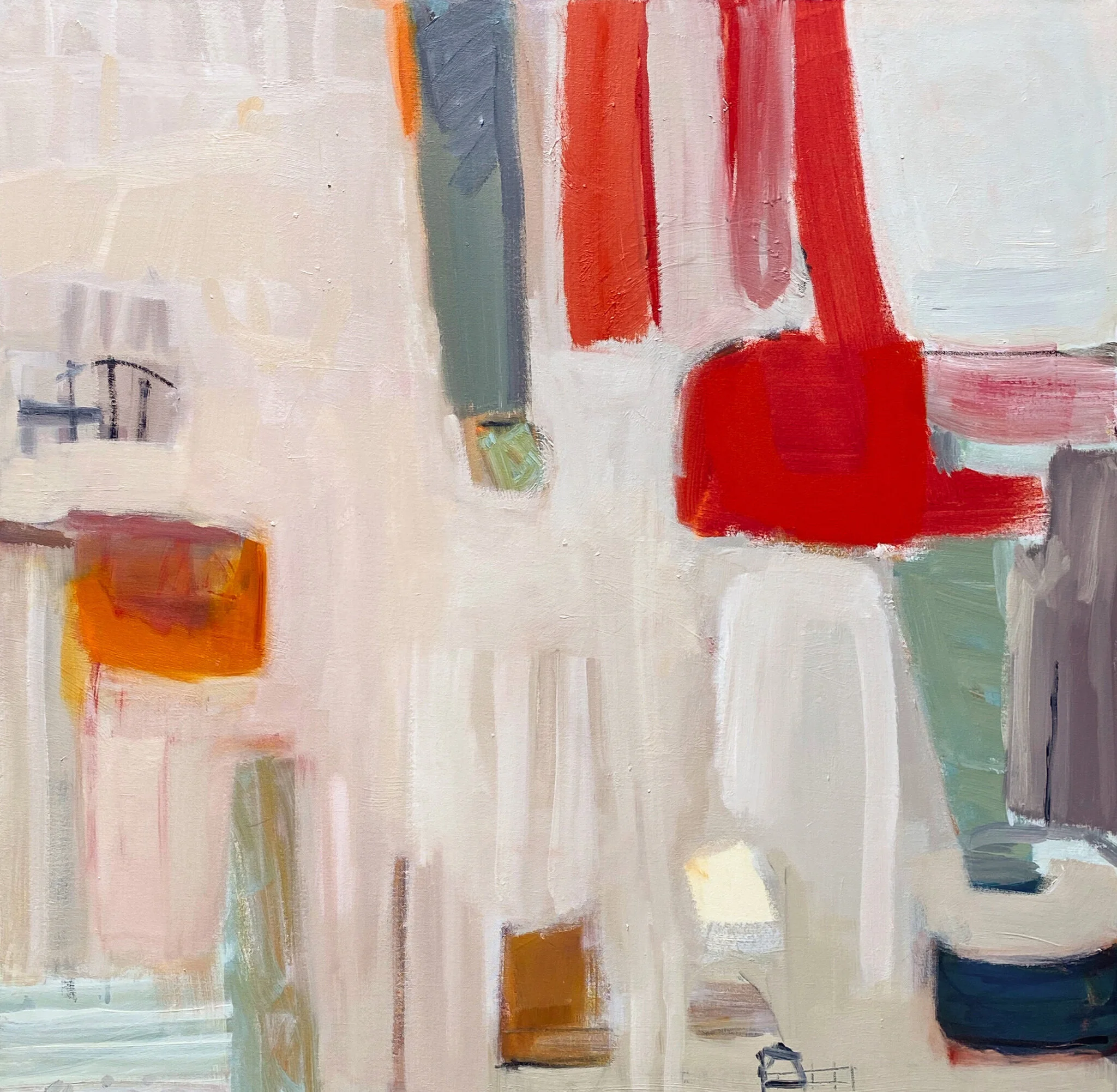 Hummingbird 100 x100 cm