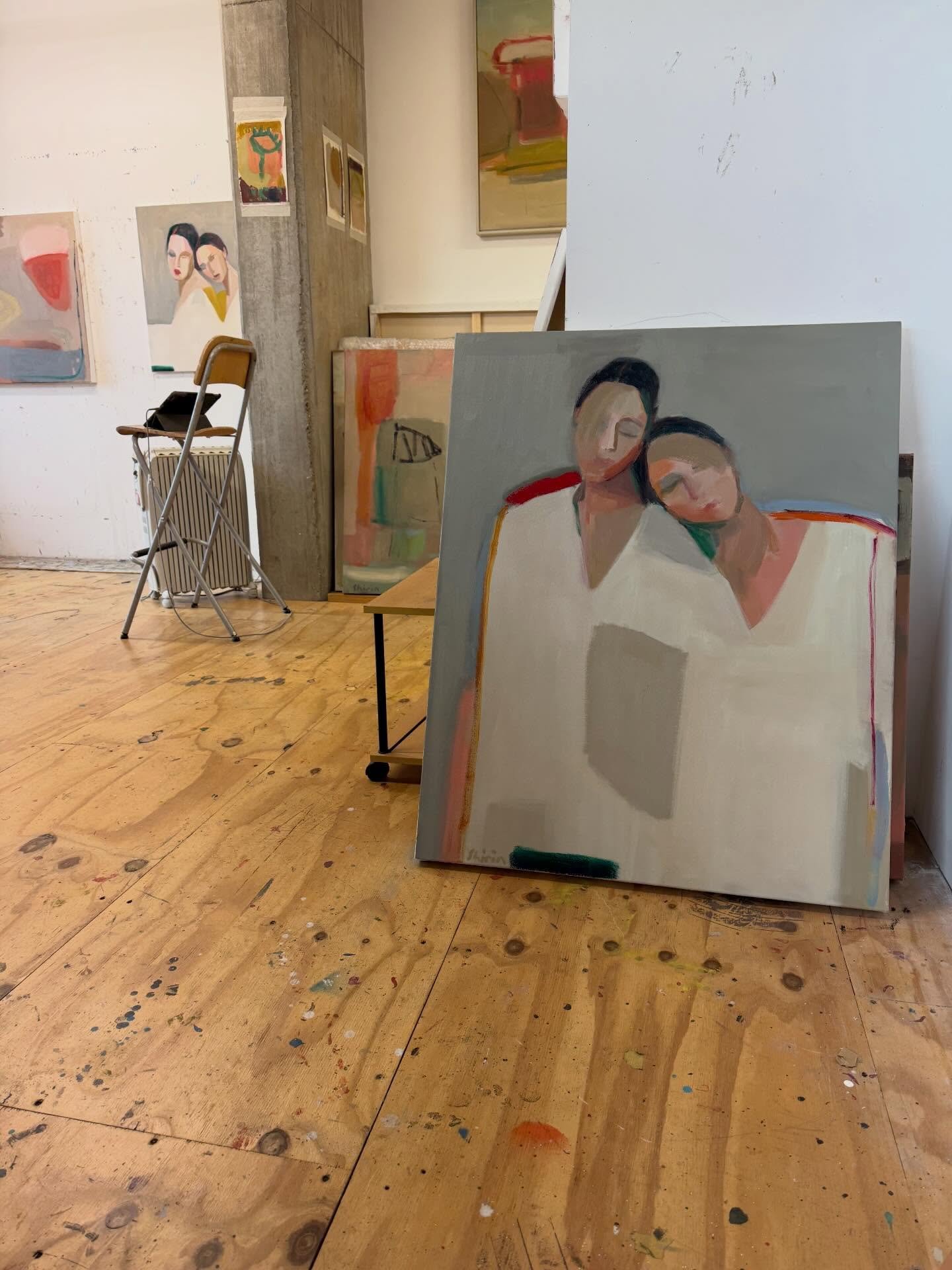 Studio today- #artstudios #painting #artoftheday #freeiran