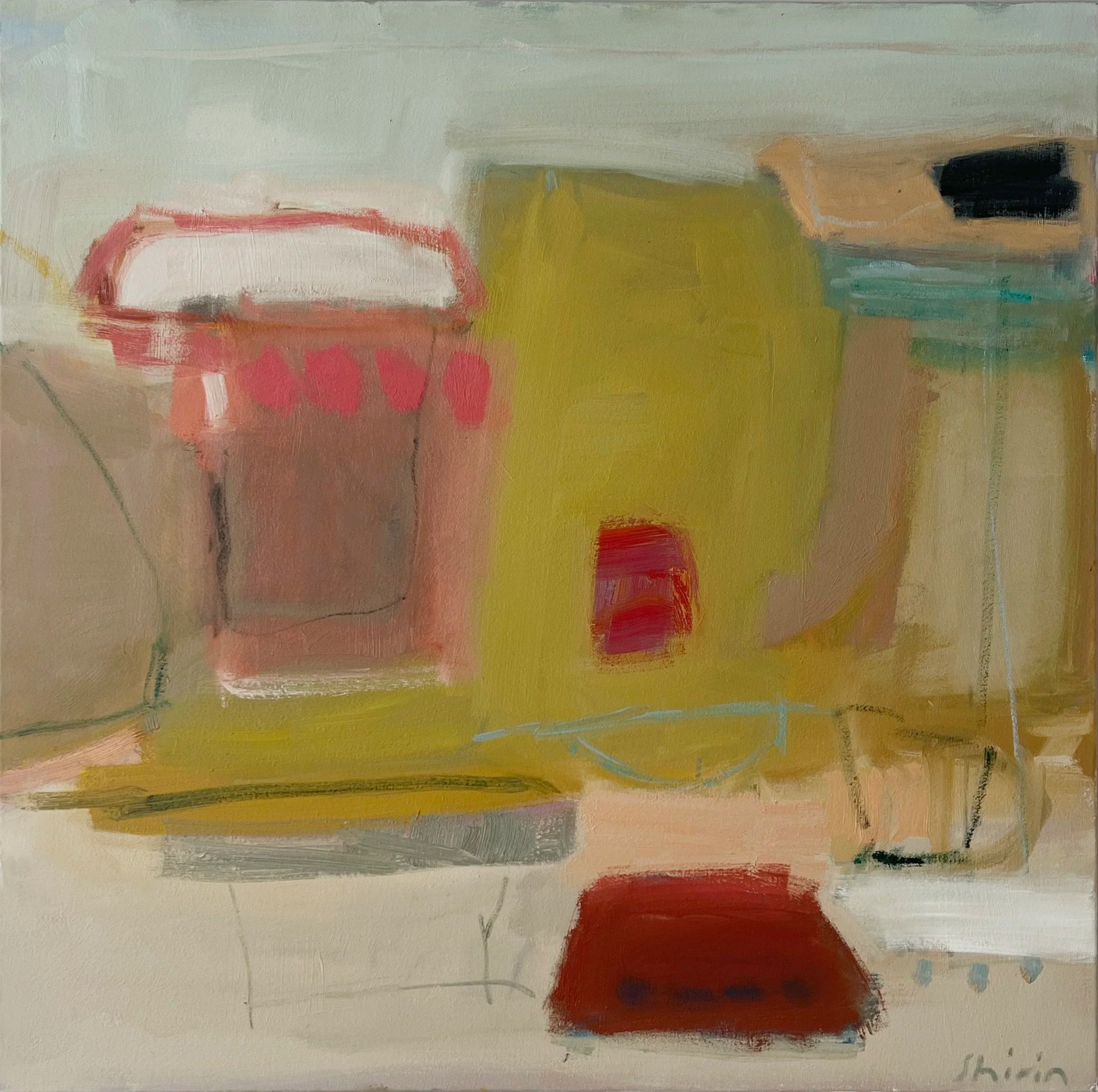 Porta Rosa l -  90x90 cm