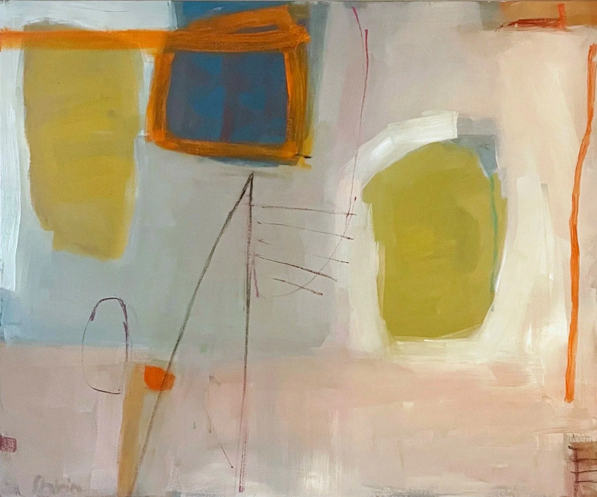 Fast and Slow ll - 100 x 120 cm @ Cricket Fine Art