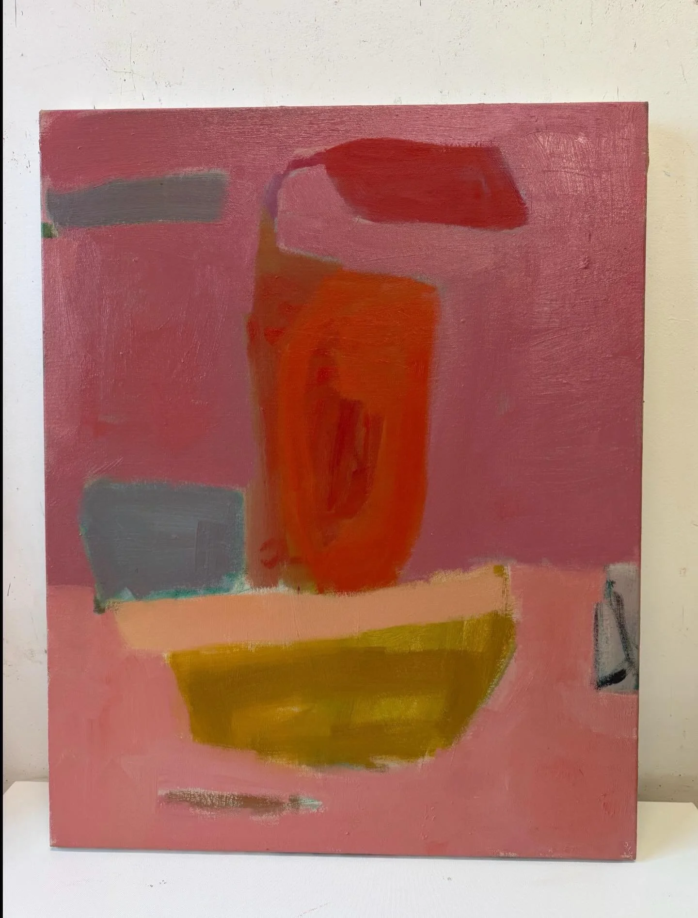 Love letter to Persia- 75 x 60 cm - oil on canvas - #paintings ##contemporyart #valentinesday #loveletters