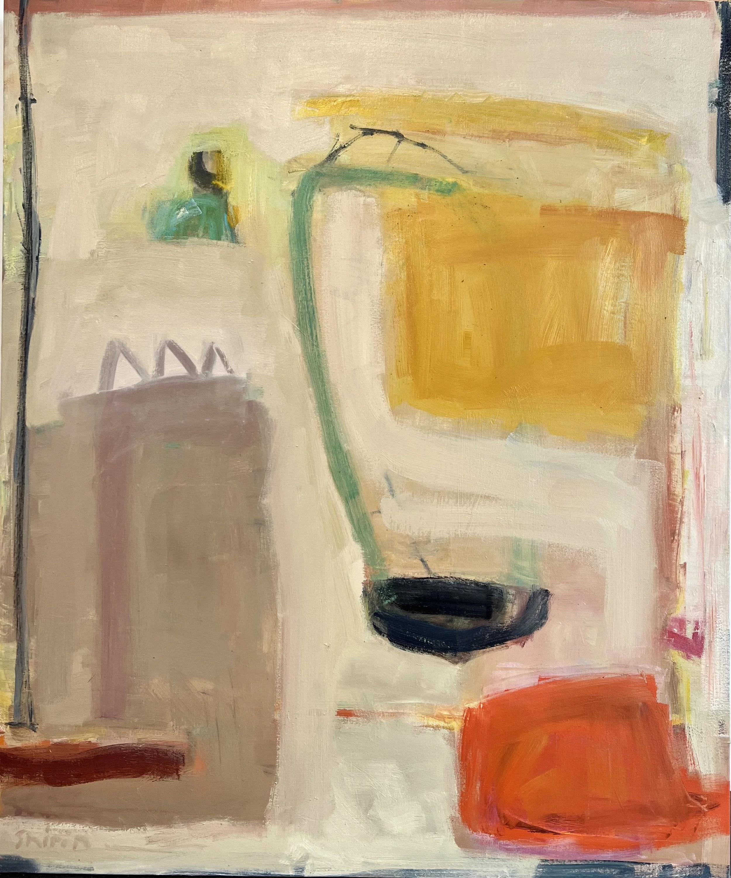 Nothing Stays Still 120 x 100 cm @ Cricket Fine Art 