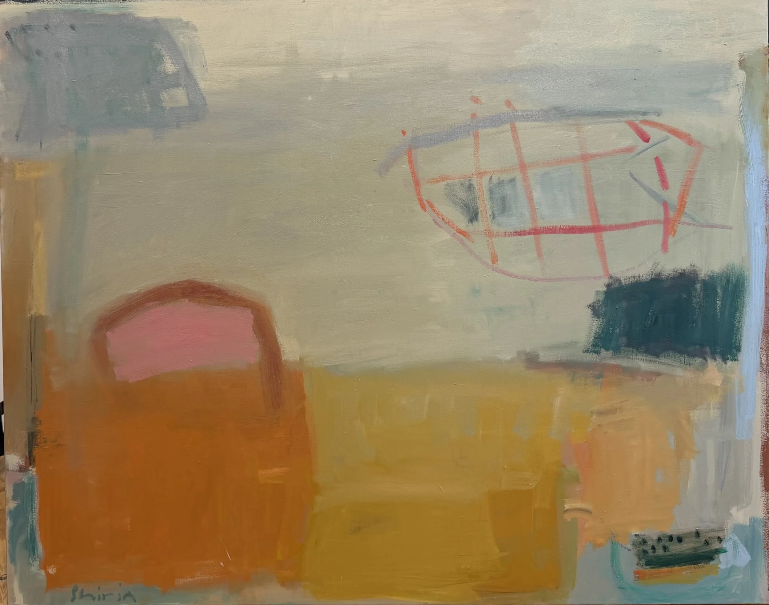 Birds Flight ll - 120 x 150 cm