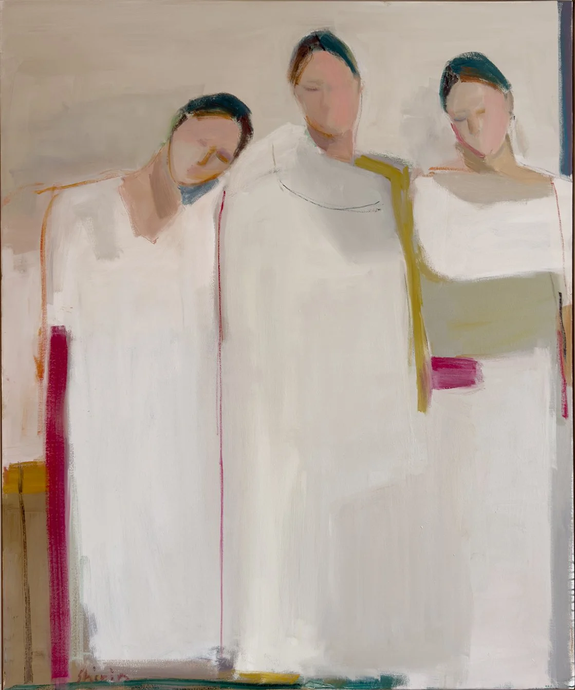 Where We Met - 120 x 100 cm