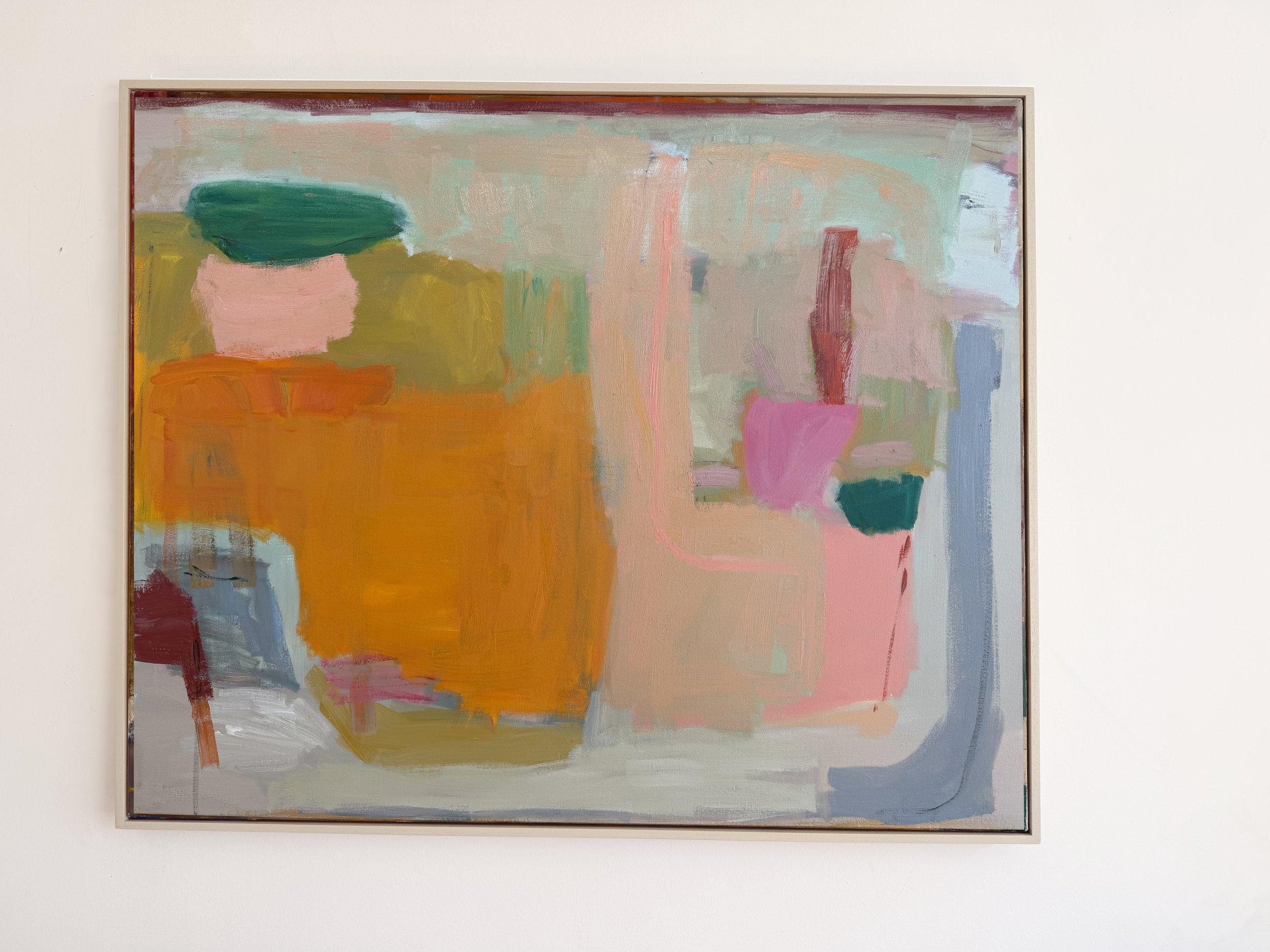 Love is Orange- 100x120cm