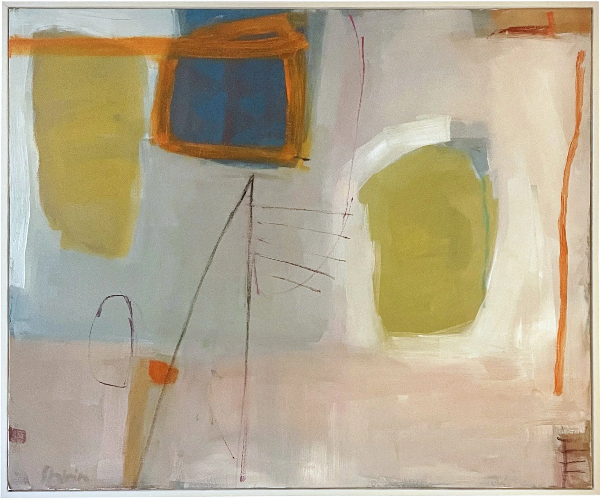 Fast and Slow ll - 100 x 120 cm @Cricket Fine Art