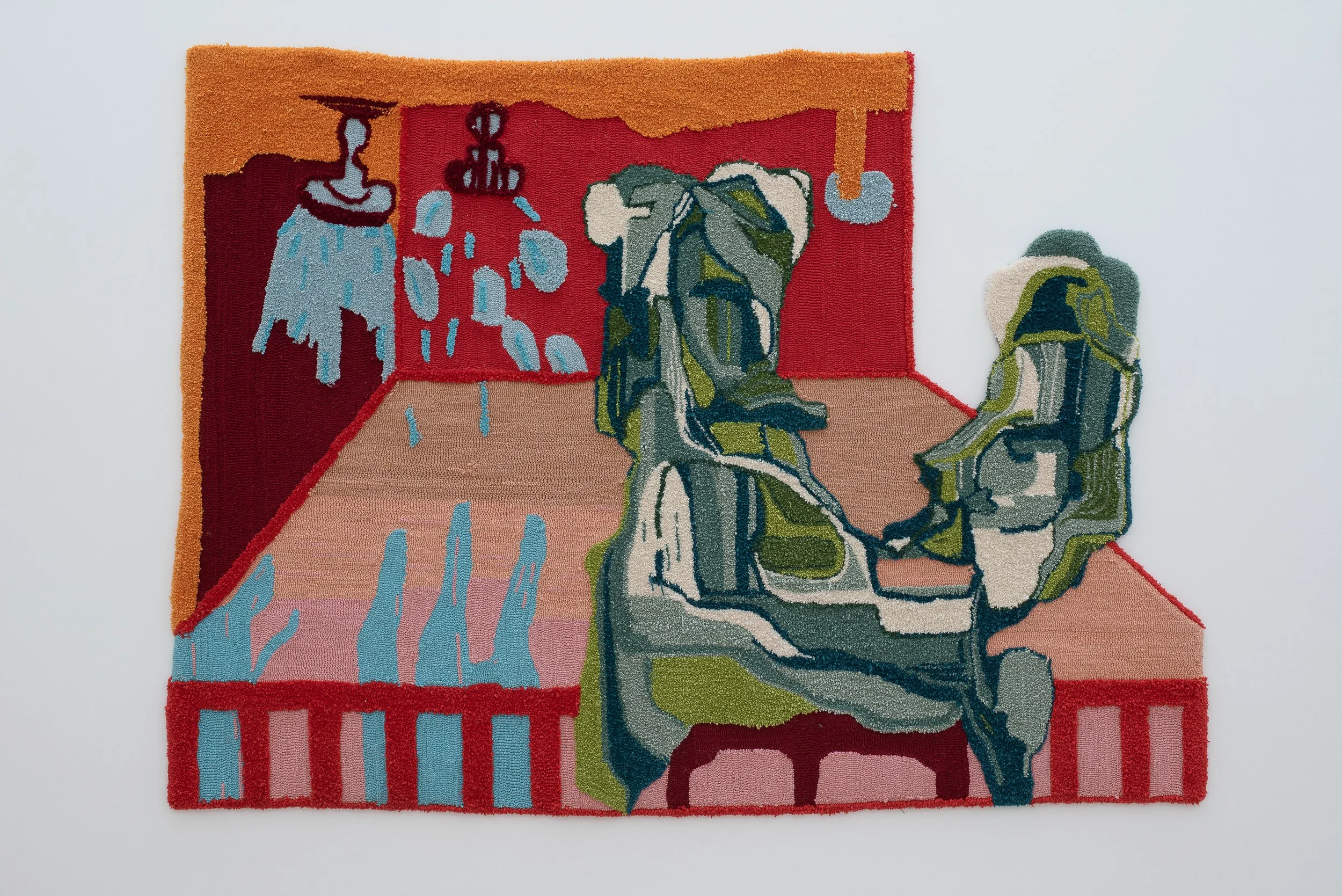 A dream of flood
213 x 158 cm
Hand-tufted wool