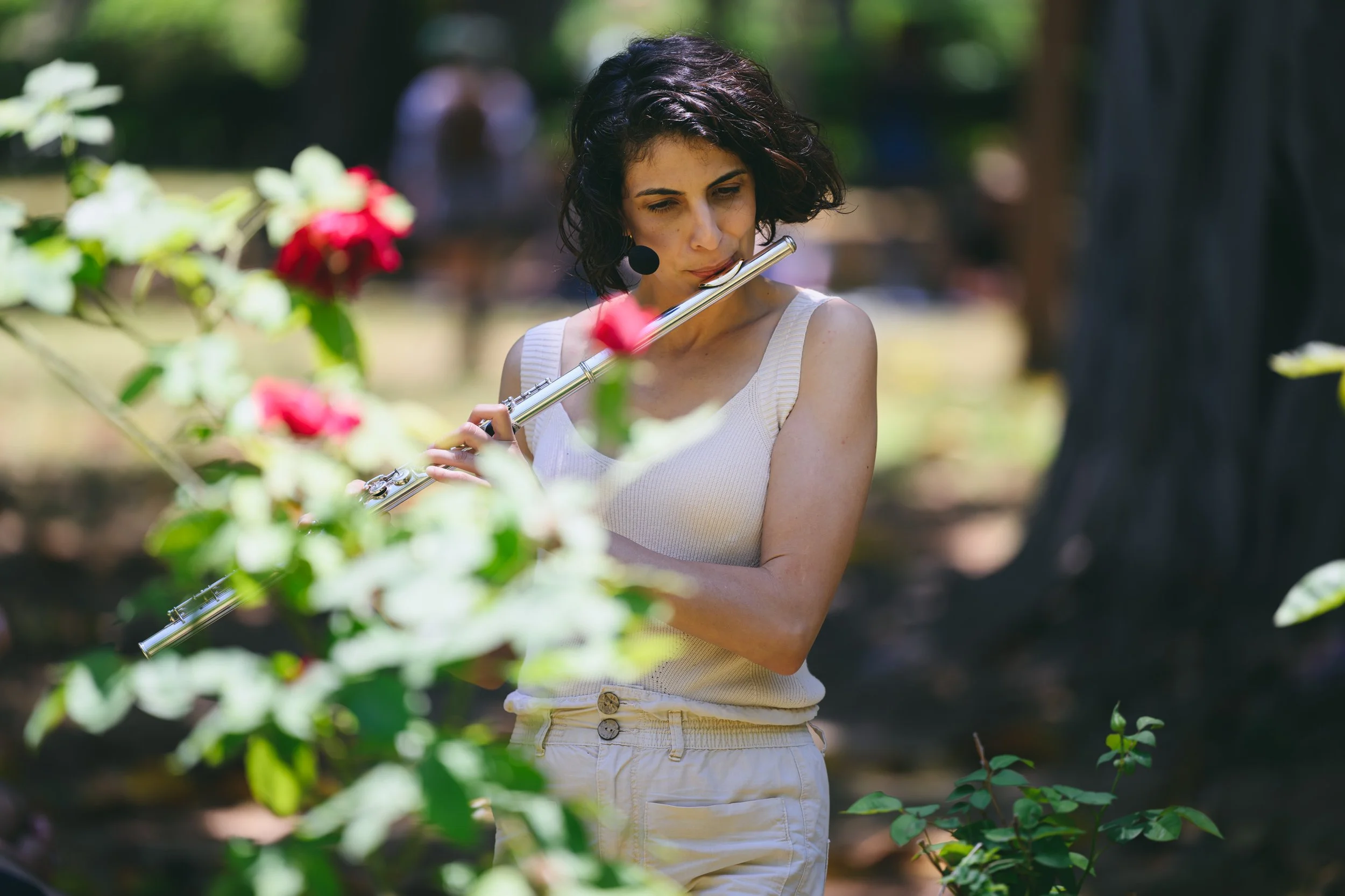 Eva Stavrou performing live 