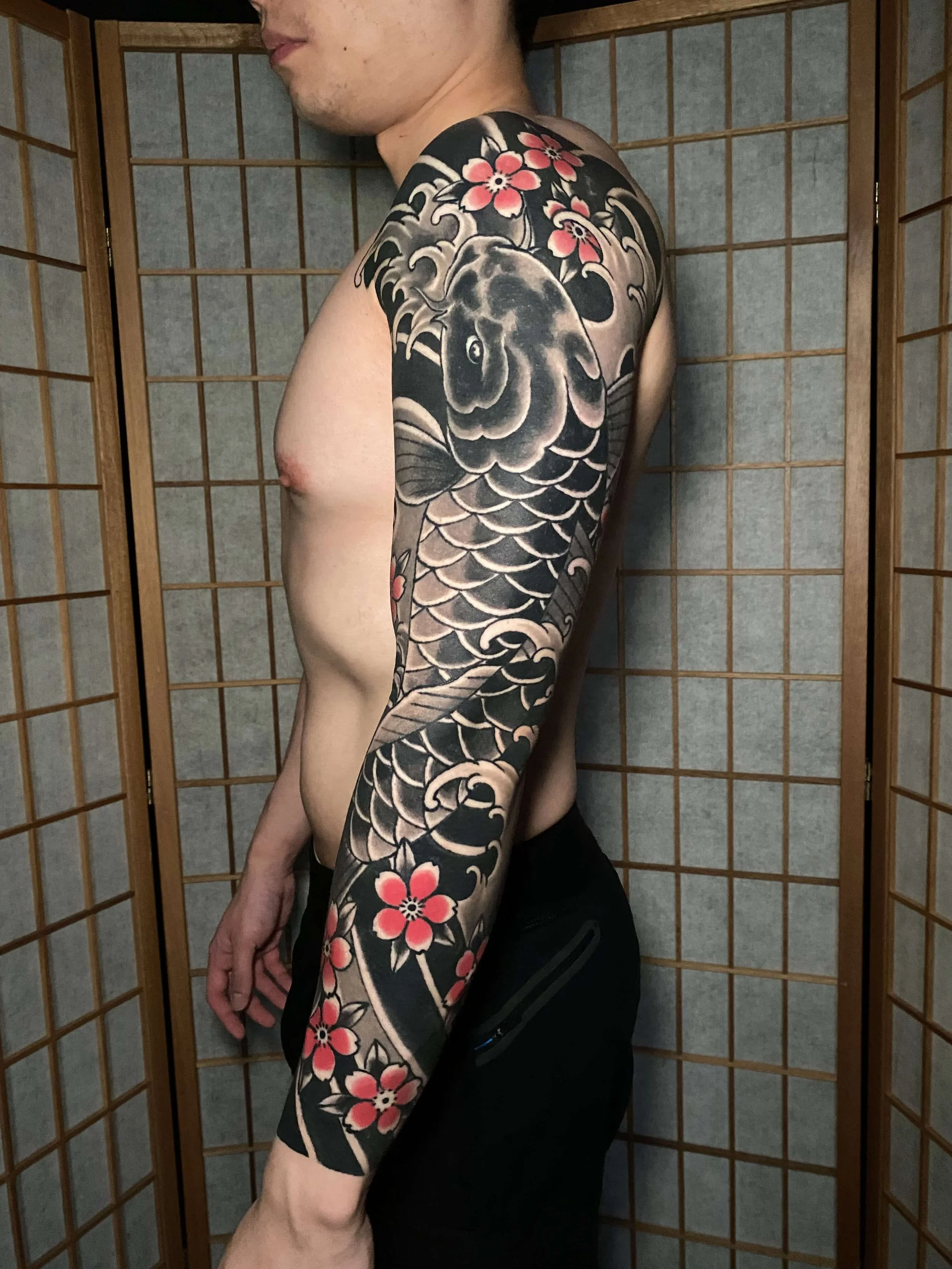 Japanese Koi Tattoo Meaning and Symbolism