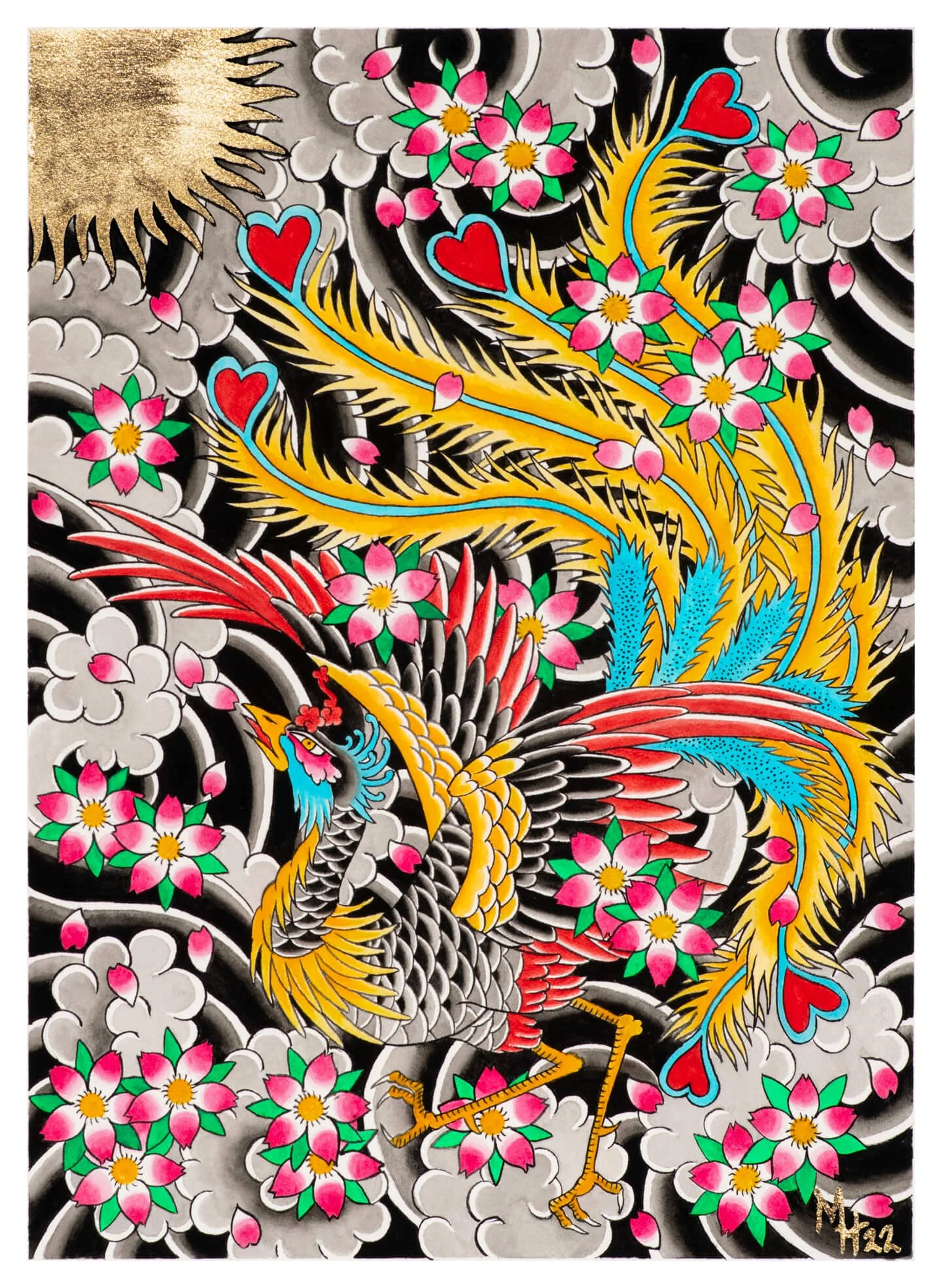 Japanese Phoenix Tattoo Meaning and Design