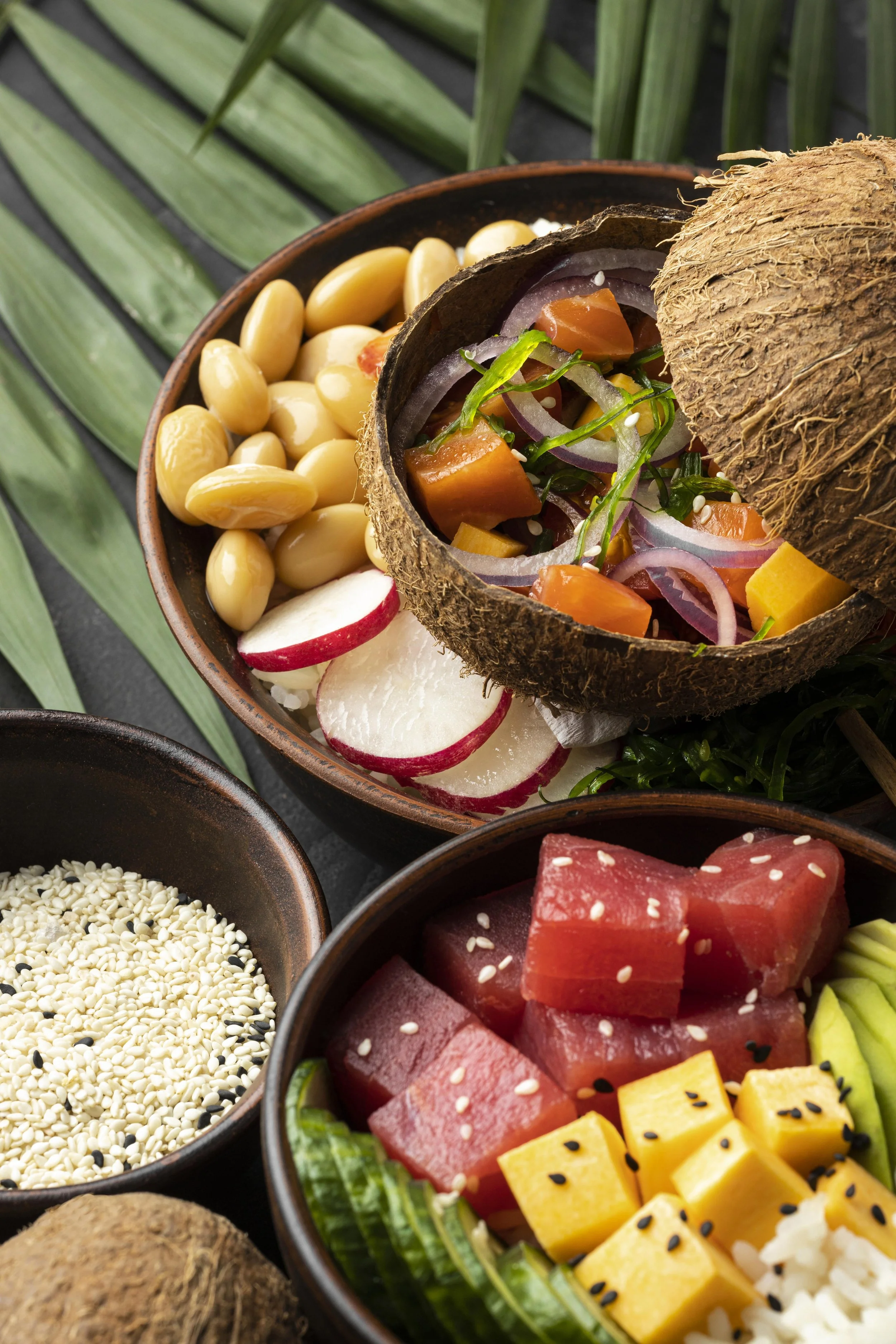Delicious, fresh and healthy meals prepared in the Polynesian tradition 