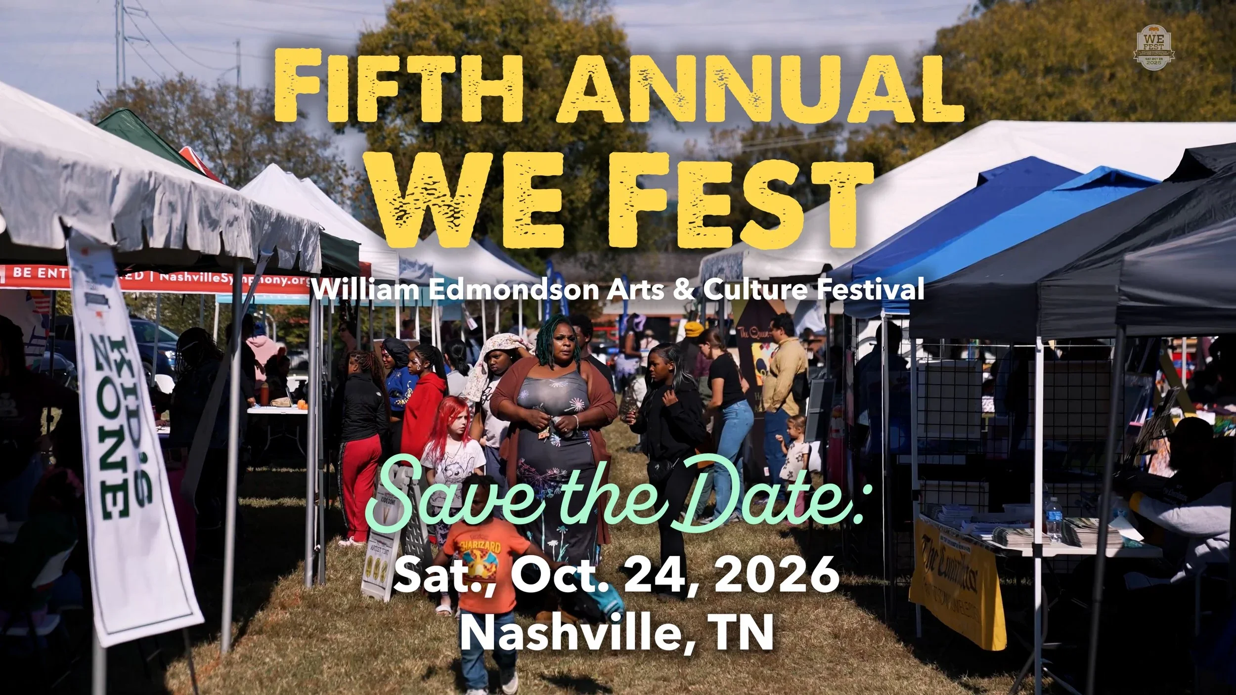 Save the Date: We’re Playing the William Edmondson Arts &amp; Culture Festival