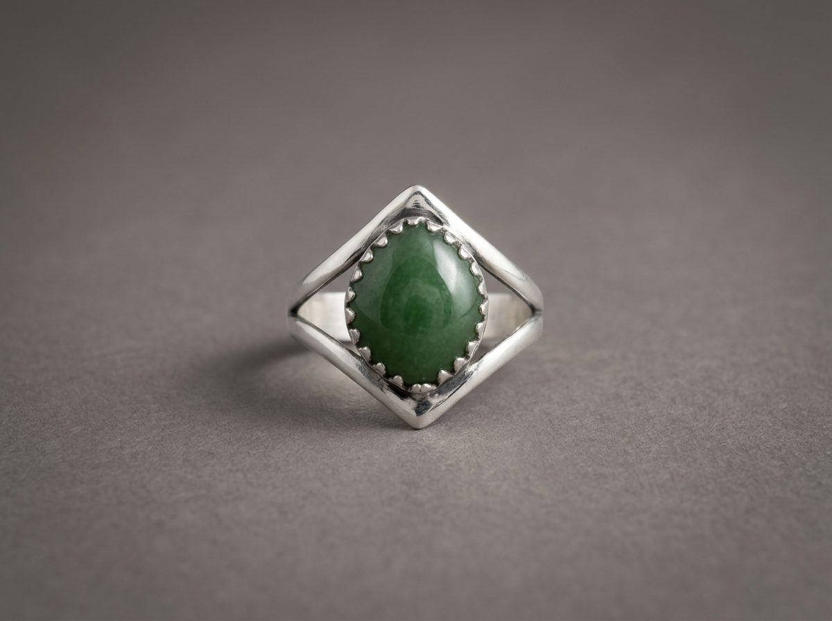 The Equilibrium // Jade Split-Band Ring