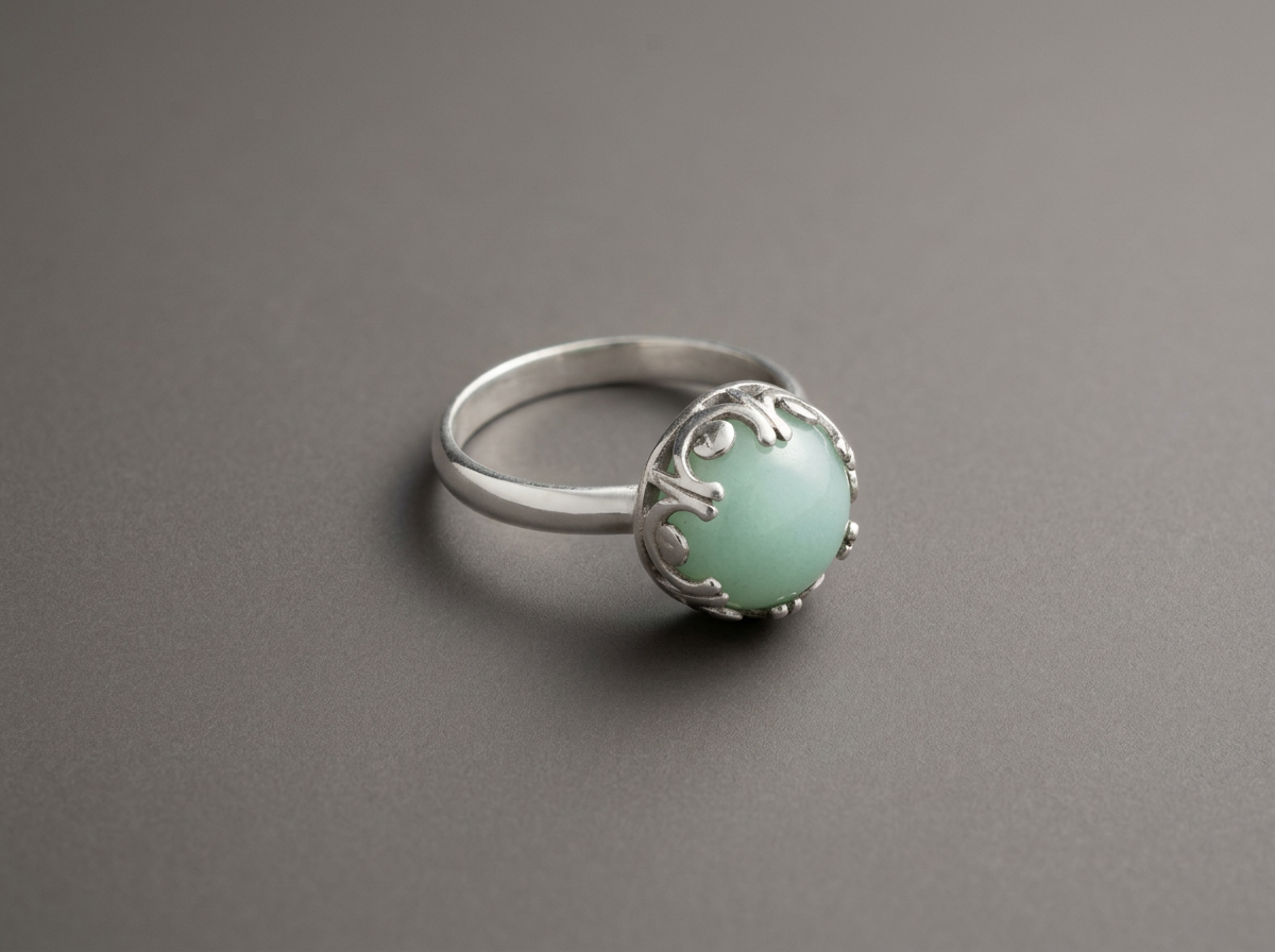 The Wild Heart // Chrysoprase Statement Ring