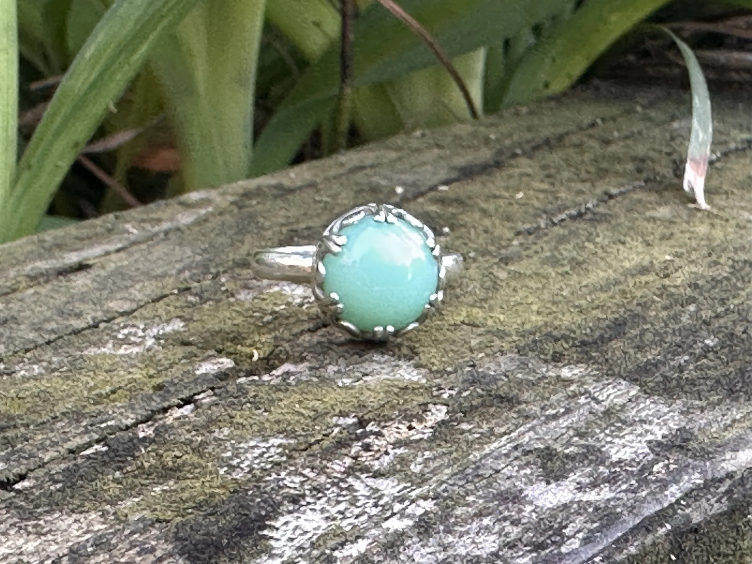 The Wild Heart // Chrysoprase Statement Ring