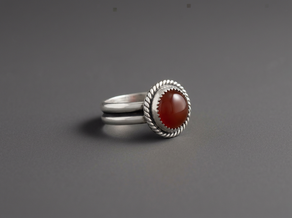 The Inner Fire // Carnelian Statement Ring