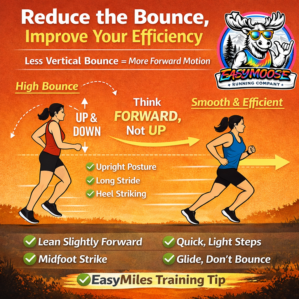 EasyMiles Training Tip: Reduce the Bounce, Improve Your Efficiency