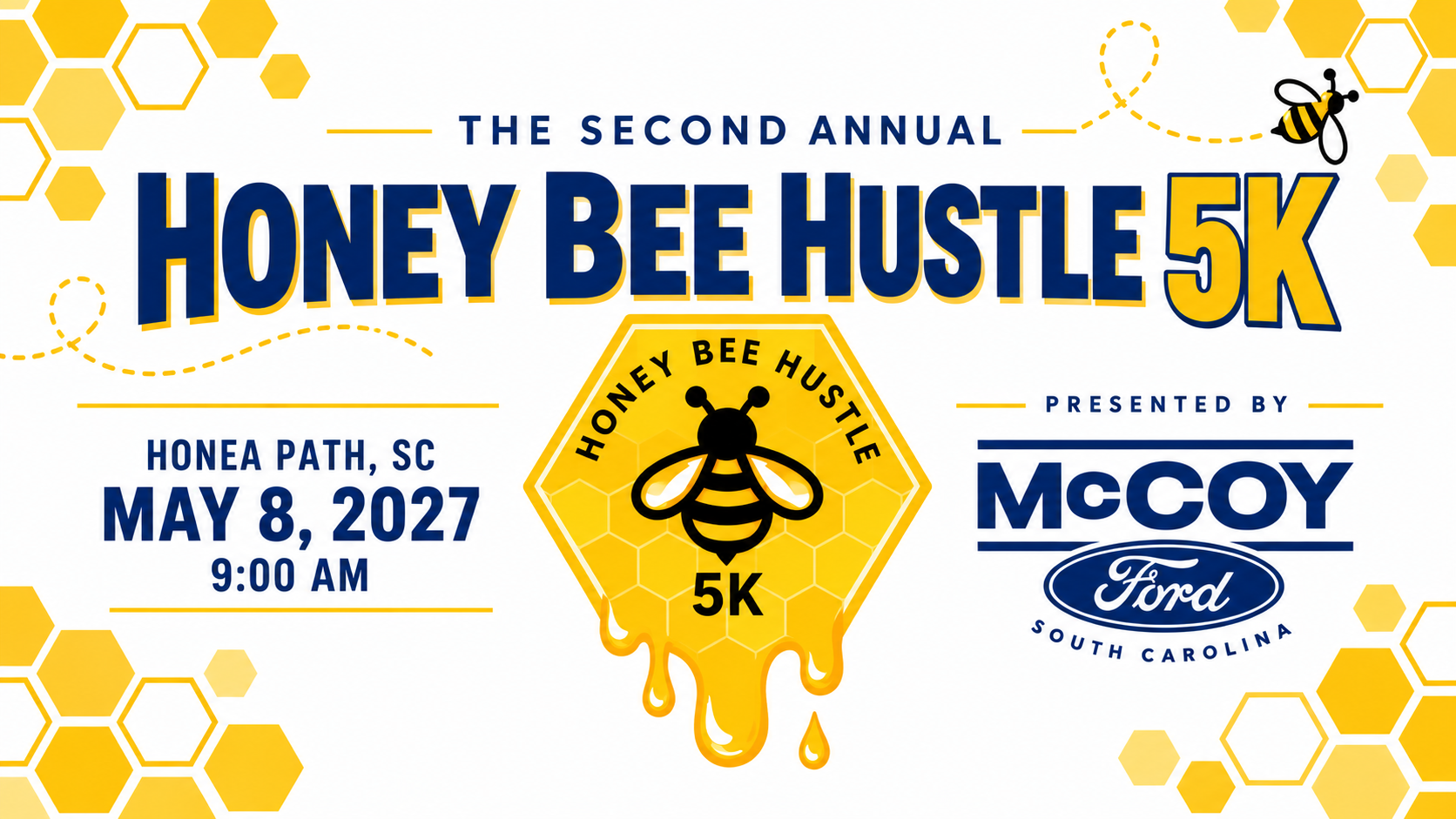 Honey Bee Hustle 5k Presented by McCoy Ford