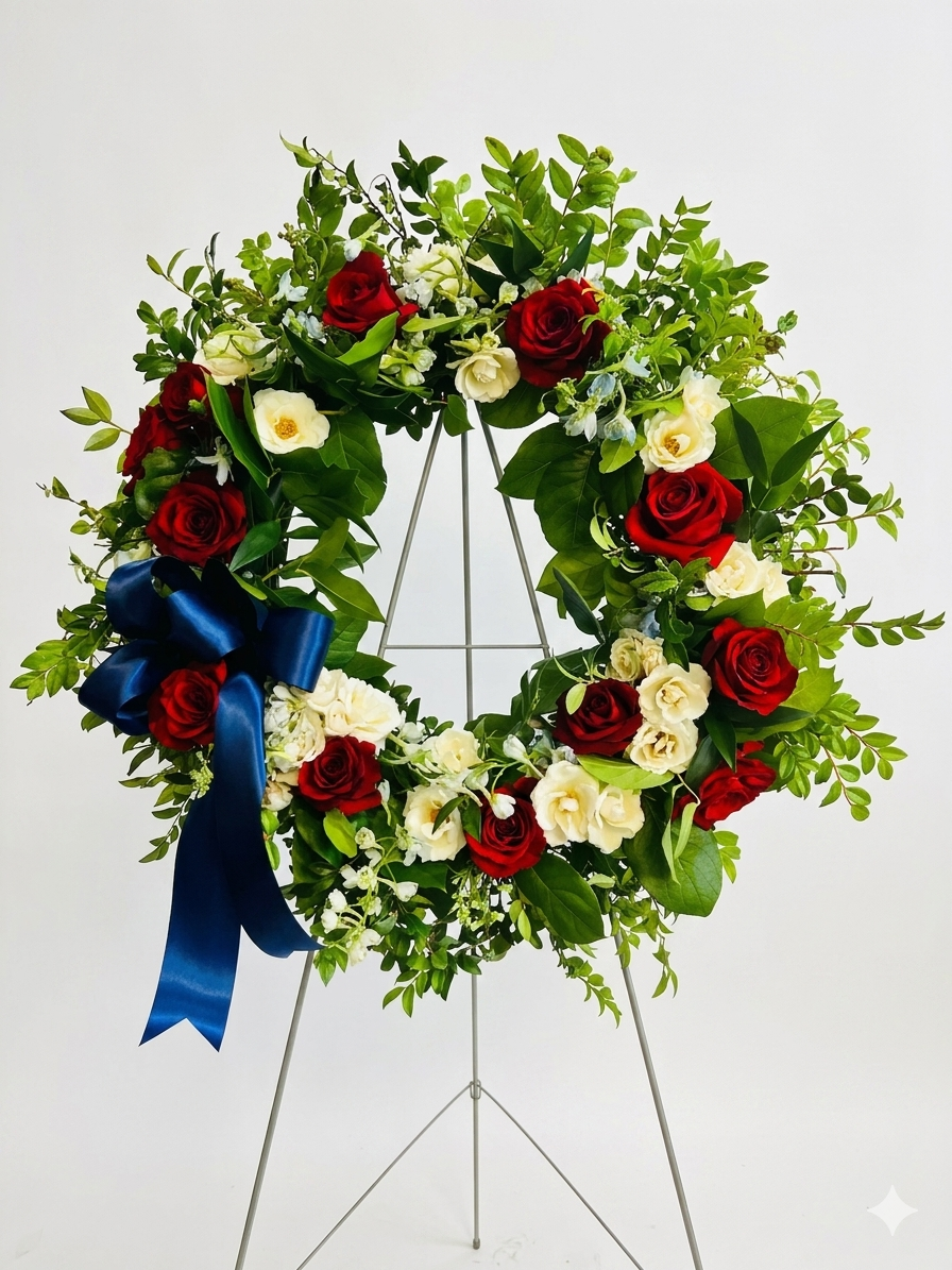 Stand-up Tribute Wreath
