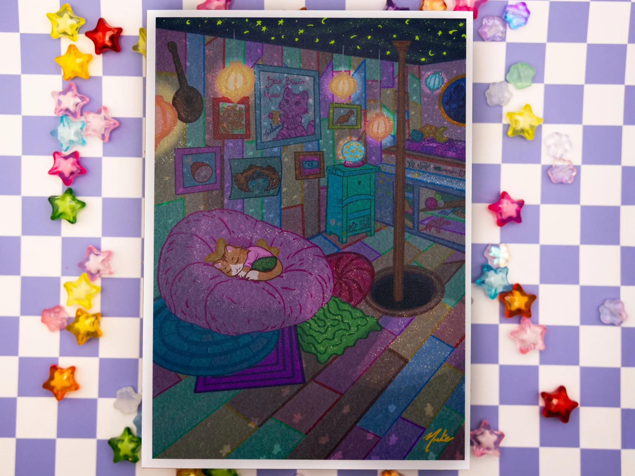 5x7 Art Print (Quiet Song)