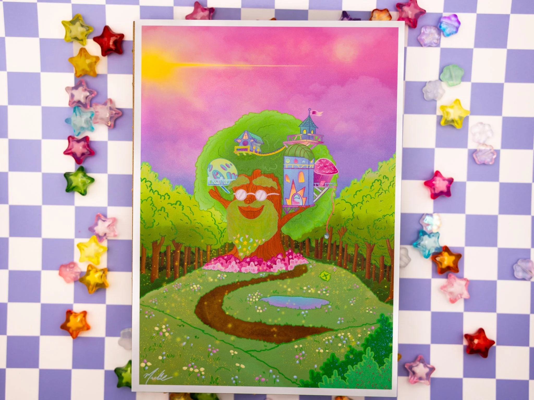 5x7 Art Print (Enchanted Evening)