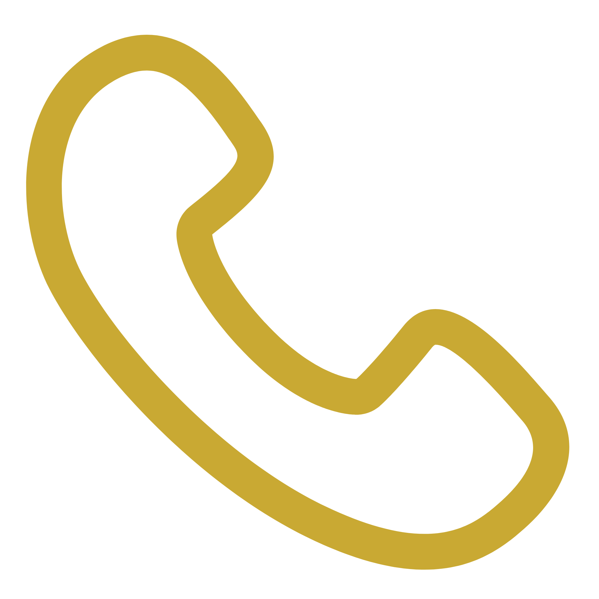 icon of telephone