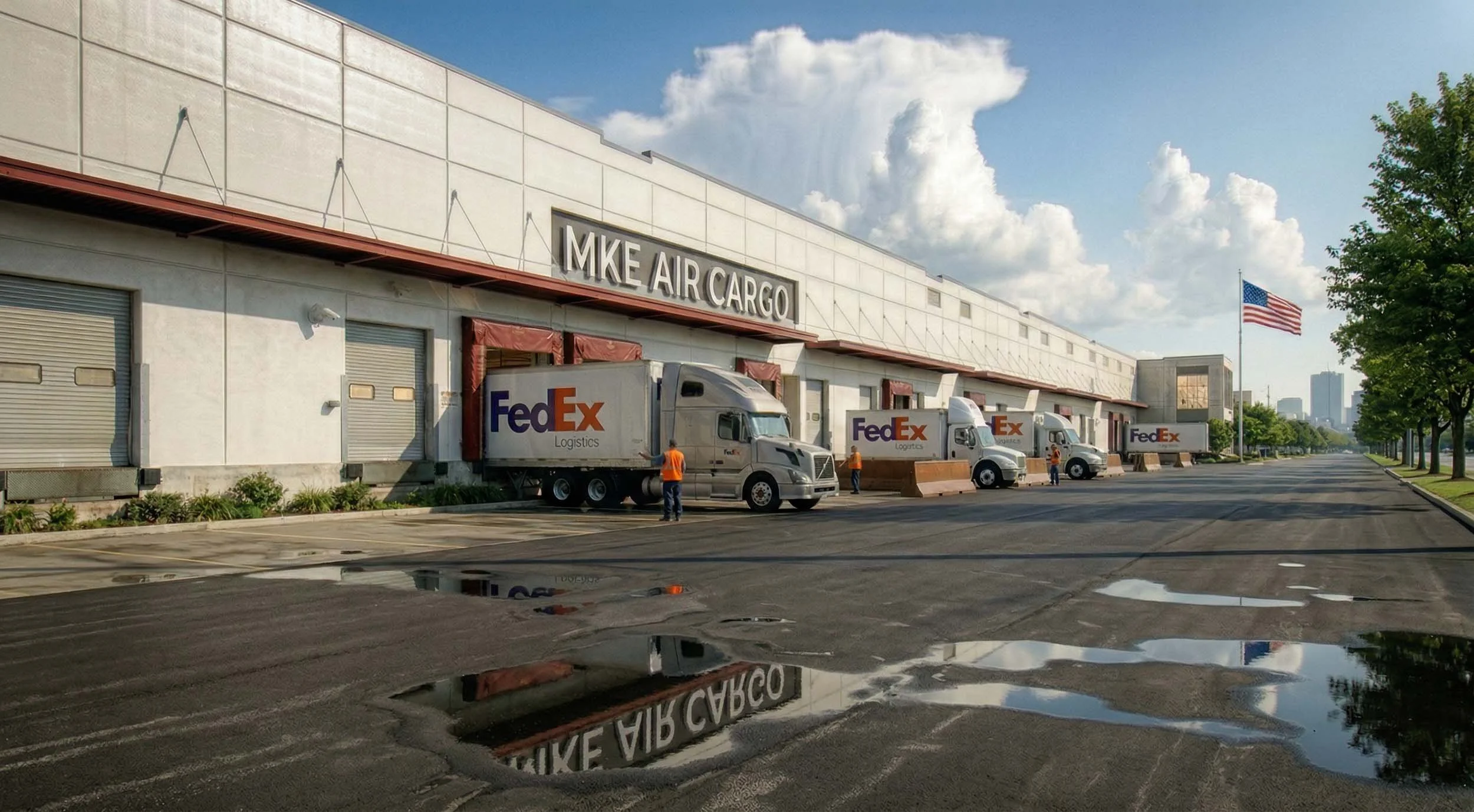 MKE Air Cargo Street level.jpg