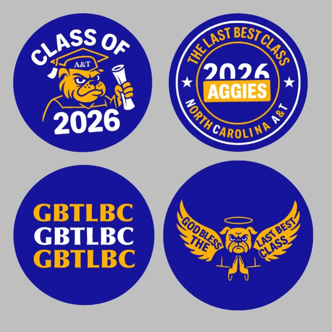 heyy spring 2026 grads we have some new pin designs!! use the link in my bio to order!! pickup starts this friday feb 6!! #ncat #springgrad