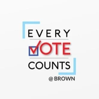 Every Vote Counts @ Brown Logo