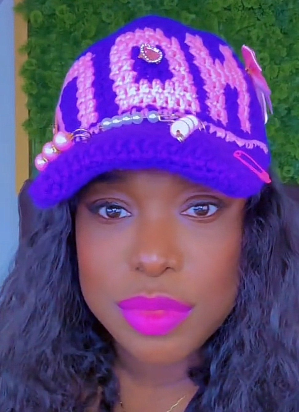 Custom Crochet Baseball Hat