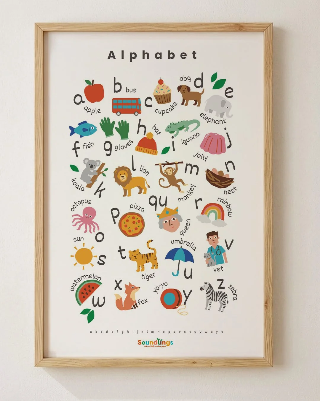 Alphabet Wall Art