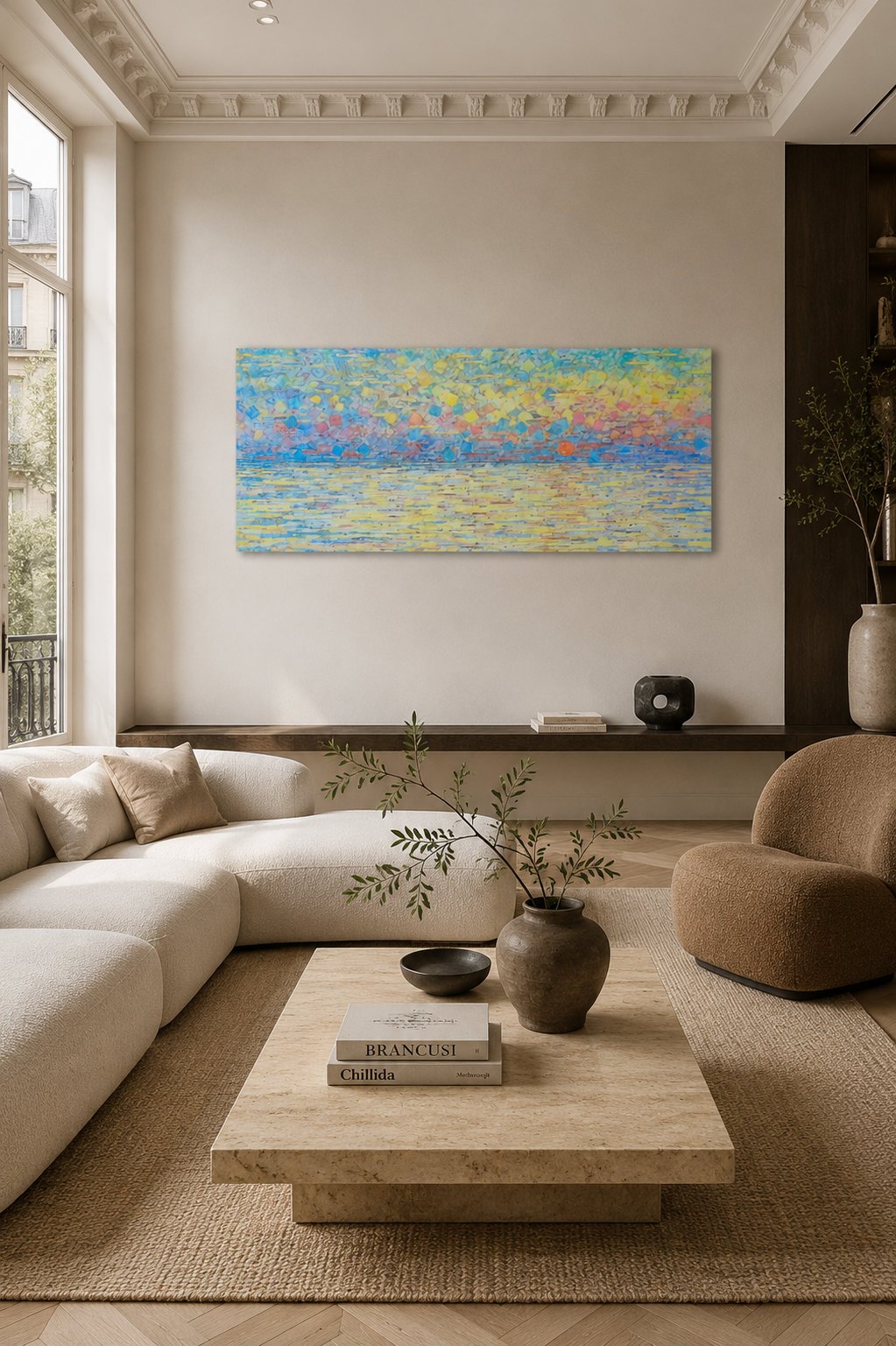 Coucher de soleil, hommage à Claude Monet