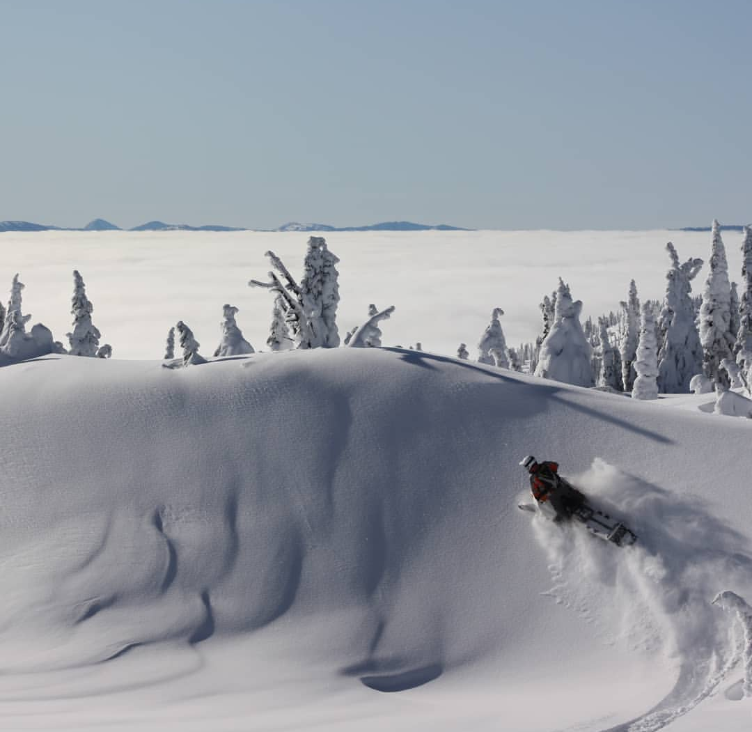 Ingersol mountain - Snowmobiling nakusp