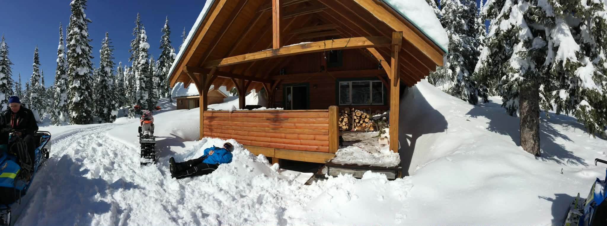 Ingersol cabin near Nakusp - photo by Karolina Lamont
