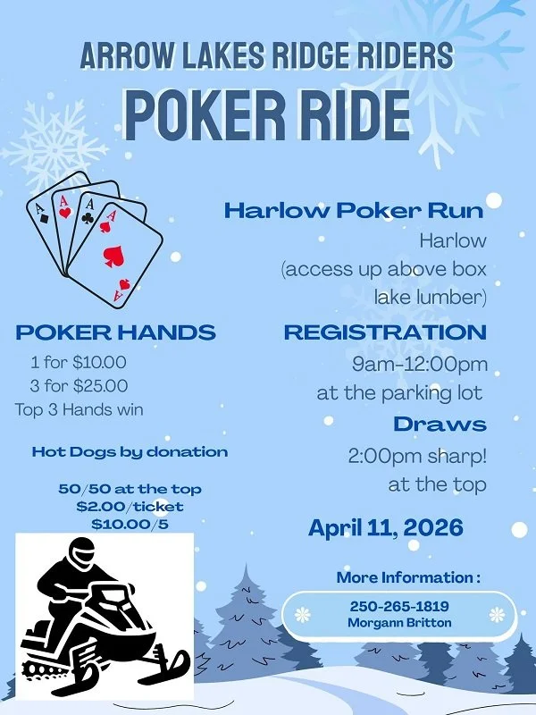 Harlow Creek Poker Run April 26 2026