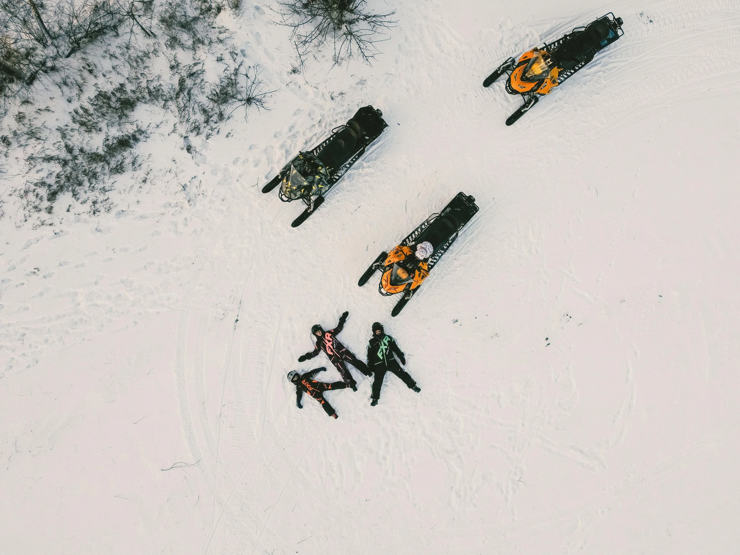 snowmobiling with kids - nakusp bc