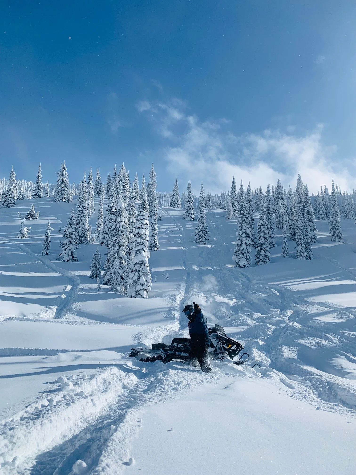 Snow day on Harlow Mountain! Photo by Alexandra Trenholm