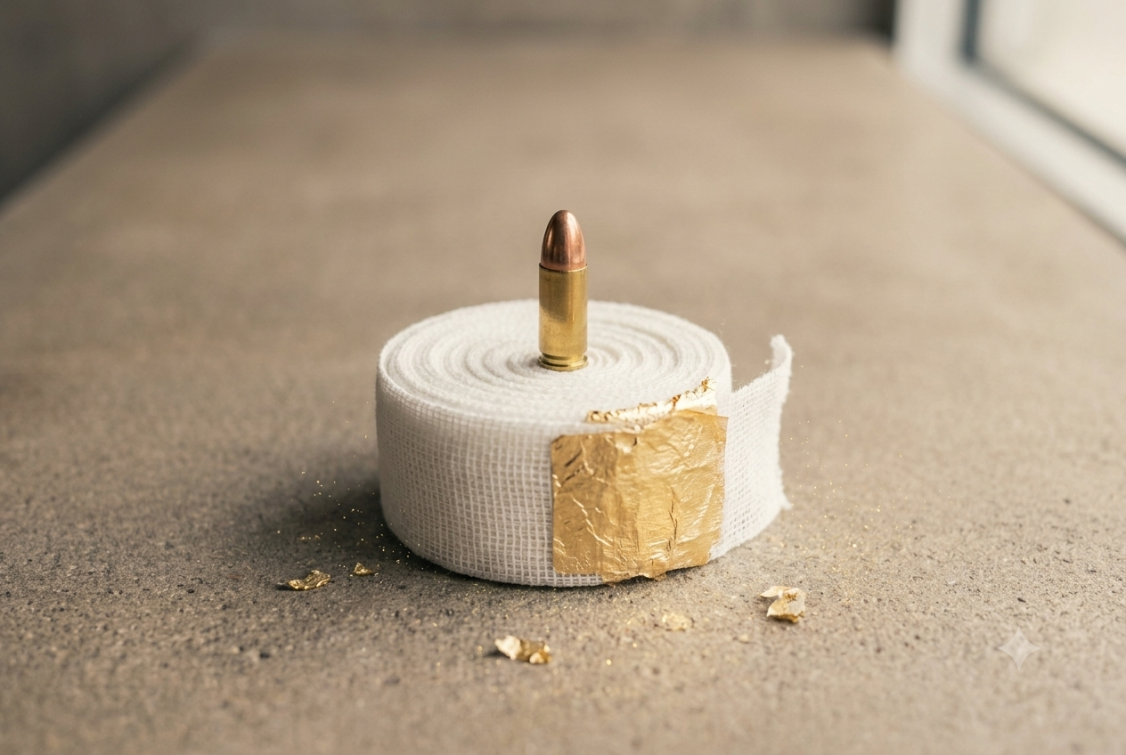 You Can't Heal a Bullet Wound With a Bandage.