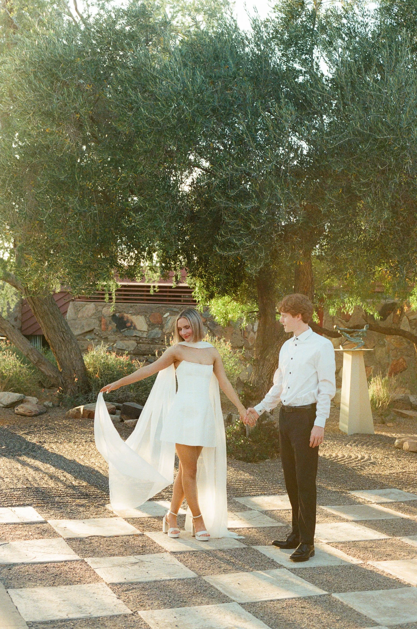Gillian Rea Phoenix Arizona Engagement Photographer emma and nick funky eclectic engagement on 35mm film_2.JPG