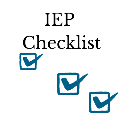 Back to School IEP Checklist 