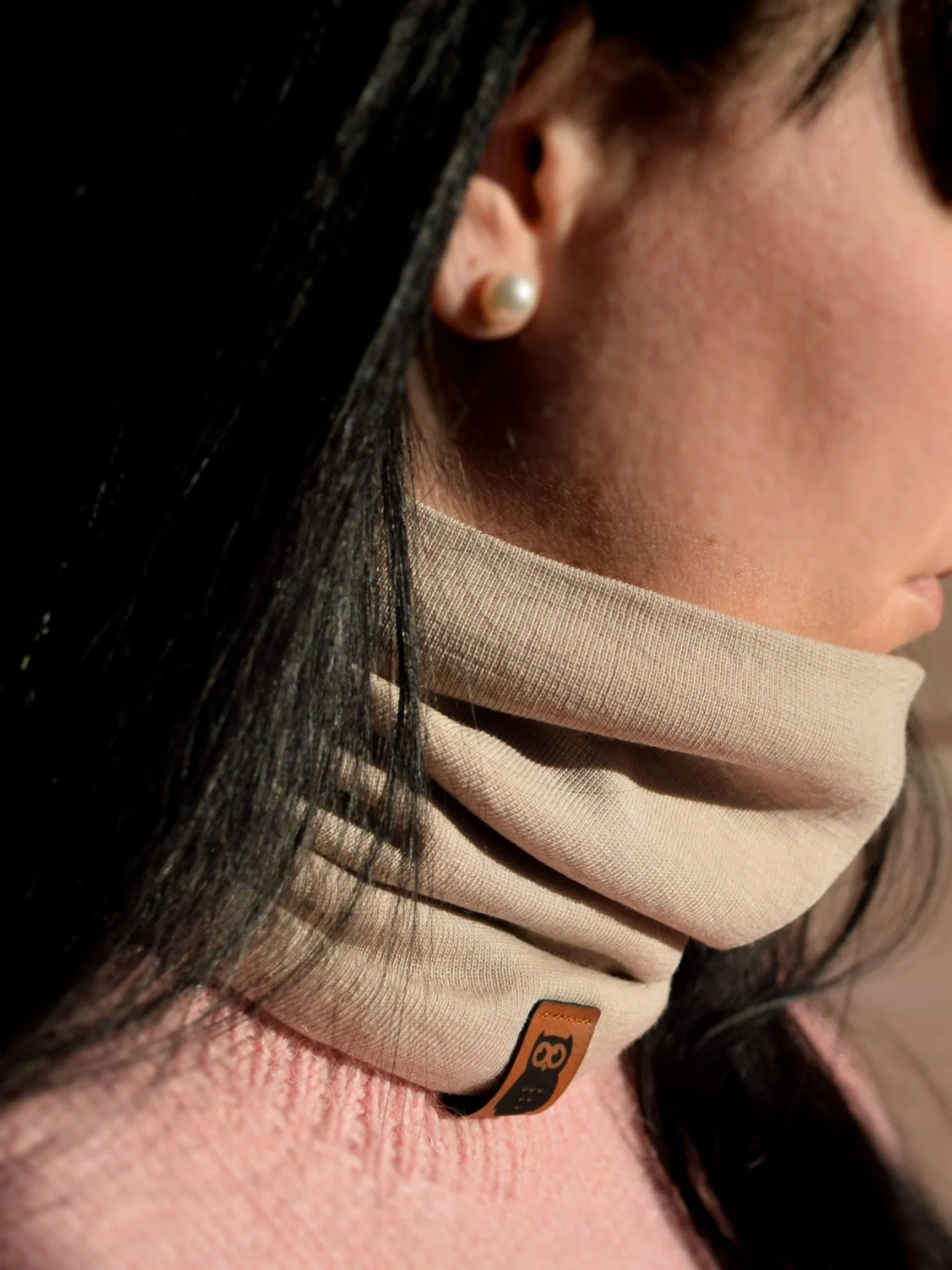 Vaalin merinovilla tuubihuivi