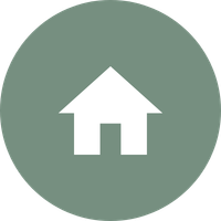 Home icon representing landscape services in Lynchburg, VA