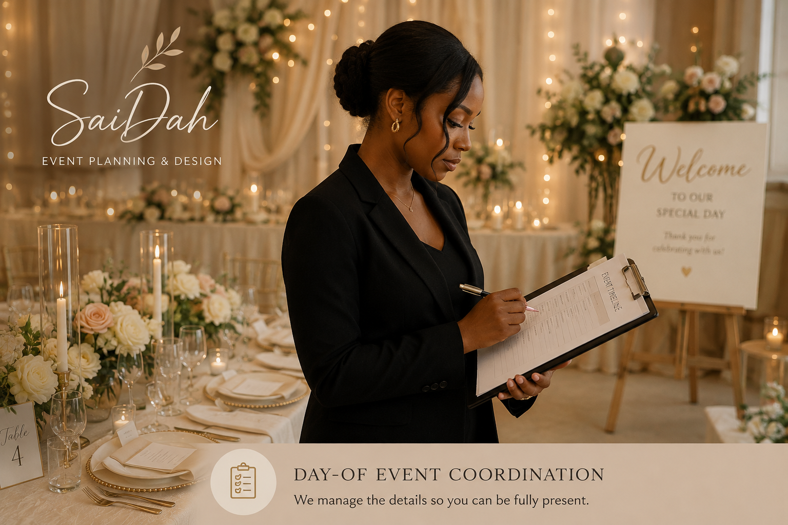 Day-of Event Coordination