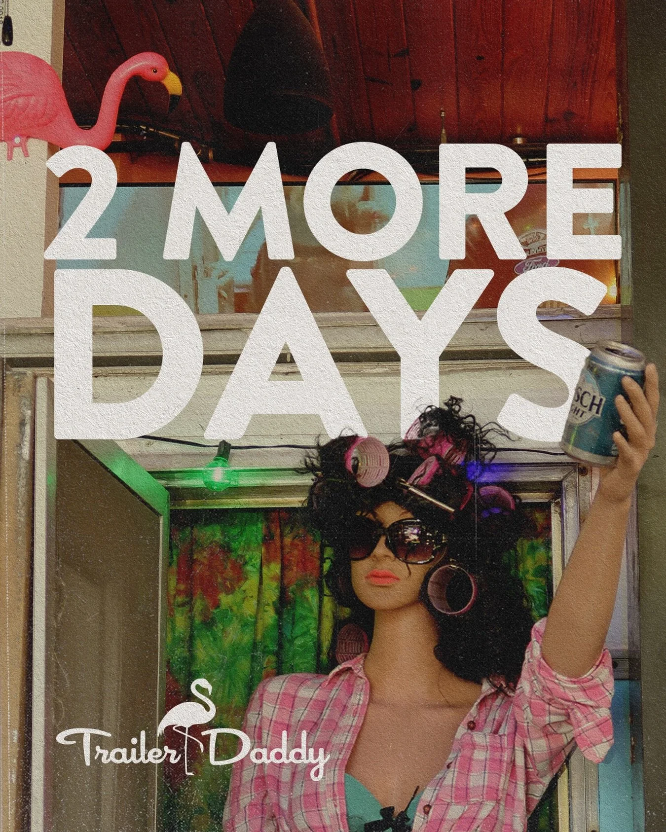 two more days to go 🤘🏽🦩🎸

&mdash;

Friday, March 6th &ndash; GRAND OPENING
Doors at 8PM. Let&rsquo;s get trashy (in the best way) ✨

Saturday, March 7th &ndash; Best Mullet Contest
Got a mullet? Skip the line. (Wigs count.) 💫
Winner takes home a