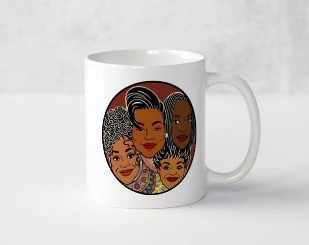 Living Single Cast Coffee Mug