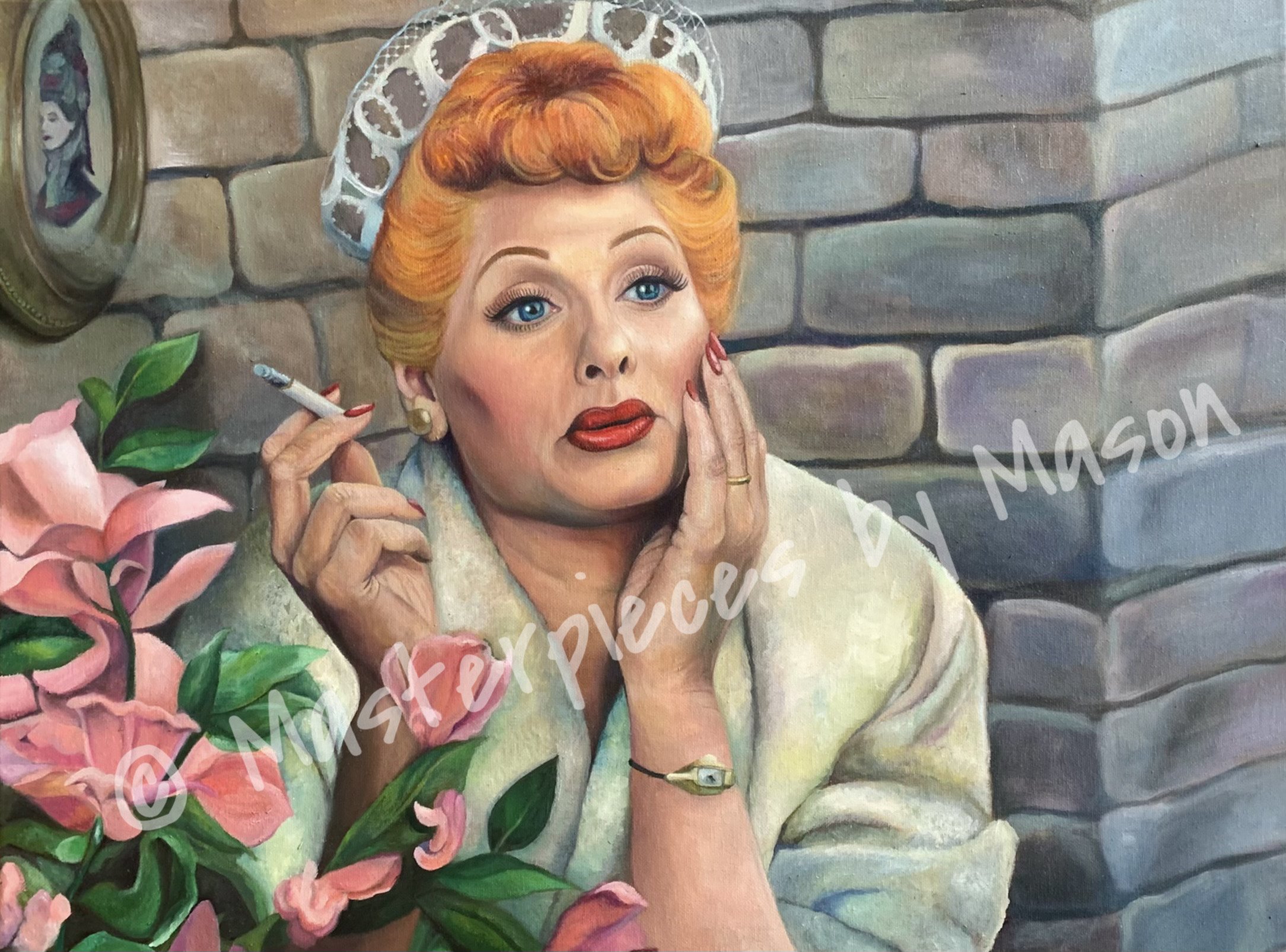 Lucille Ball 'I Love Lucy' Art Print – Wall Decor